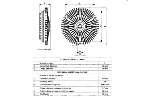 49564 - NRF ВИСКОЗА СЦЕПЛЕНИЯ VW LT 28-35 II 2.8 TDI (2DB.