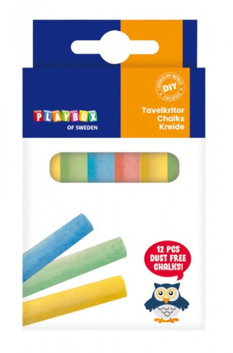 Крейда для дошки Playbox 12 шт.