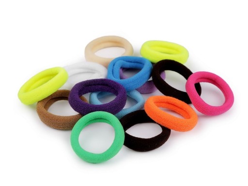 Набір різнокольорових гумок без стиків