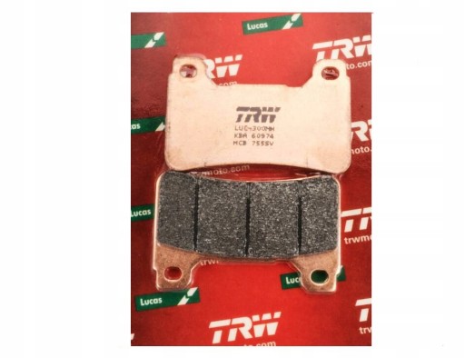 MCB755SV - ГАЛЬМІВНІ КОЛОДКИ TRW HONDA CBR 1000 RR SC57 SC59