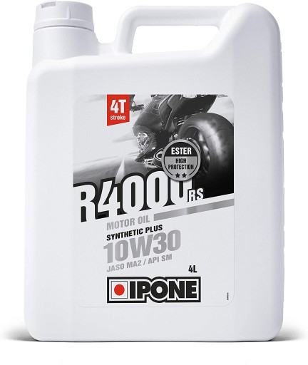 Масло моторное Ipone R4000 RS 4T 10W30 Полусинтетика 4 л