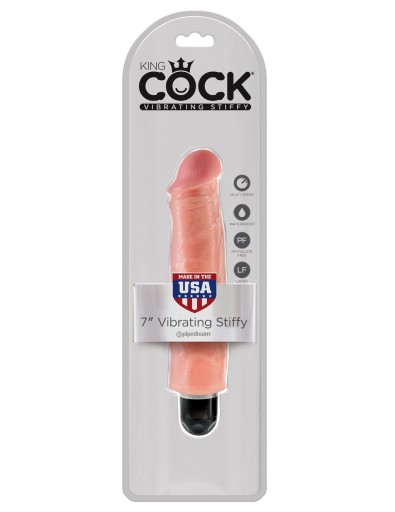Kink Cock realistyczny wibrator cielisty 17cm