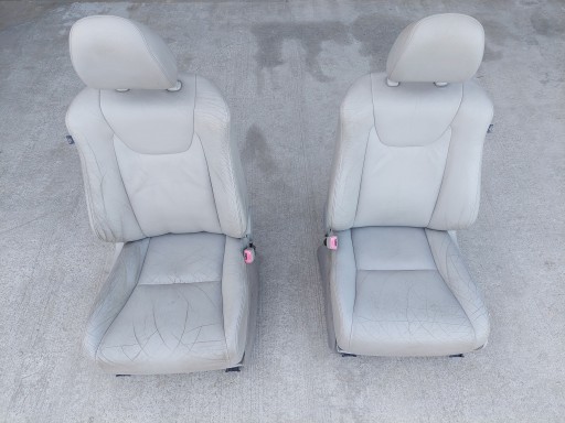 Siège Gauche Droite GRZANY WENTYLOWANY + Airbag Gris LEXUS RX III RX450 H