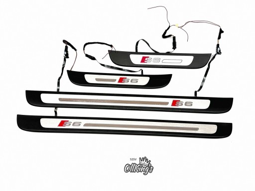 AUDI S6 C7 4G A6 LED KOMPLET moulding PROGOWYCH PODSWIETLANYCH 4G0947405H