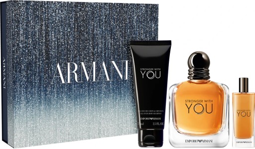 giorgio armani emporio armani - stronger with you woda toaletowa 100 ml   zestaw  