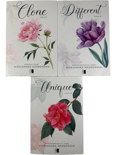 Zdjęcie egzemplarza: Seria Students / zestaw 3 książek / Aleksandra Negrońska