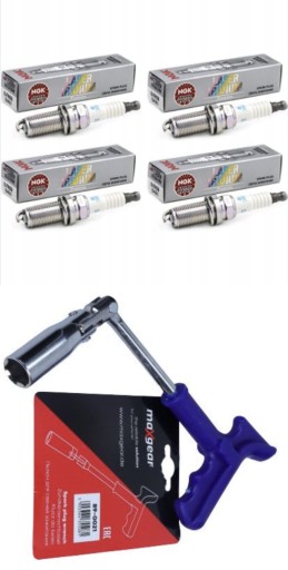 Ngk -свеча зажигания iridium ilfr6b 6481 + ключ к свечам 16 мм