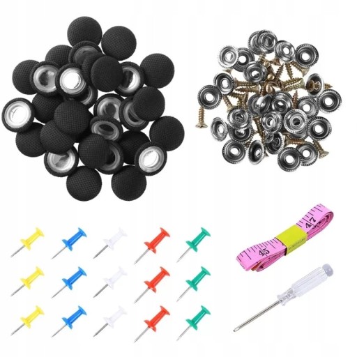 КОМПЛЕКТ ДЛЯ РЕМОНТА ПОТОЛКА АВТОМОБИЛЯ ЧЕРНЫЙ