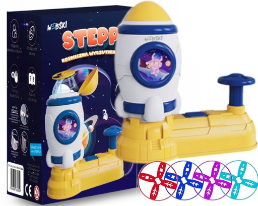 FRESBEE DISC PROPELLER LAUNCH GAME WEB SET