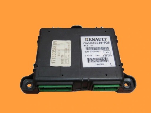 7420569216 - Renault premium dxi cassette ecas airbag controller