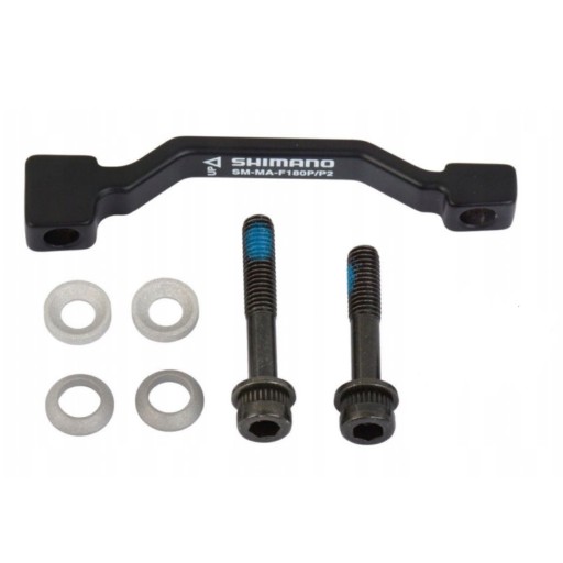 🔥 MEGA PROMKA! Shimano F180P/P2 Adapter 160->180mm Tarcza | Oszczędność! Przód/Tył