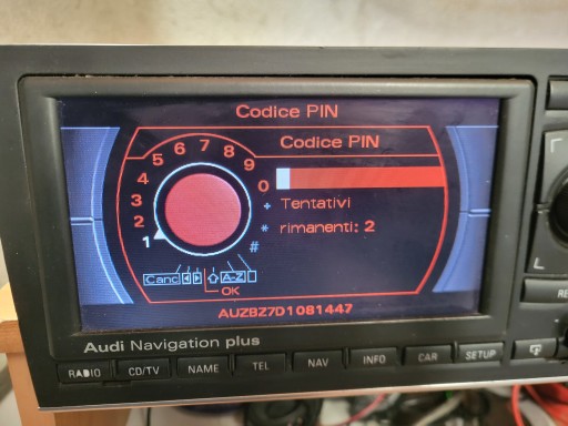 AUDI A4 B6 B7 A3 8P A6 C5 RNS-E RNS-E MONITOR EKRAN display RADIA