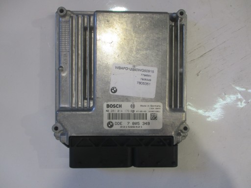 DDE7805349 - Комп'ютер контролер двигуна bmw x3 e83 0281014176 dde 7805349