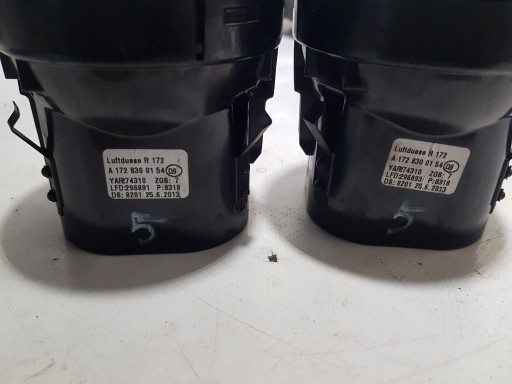 right left grid air conditioning devices MERCEDES SLK SLC R172 W172 1728300154