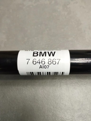 BMW X1 F48 semi-axis rear part 7646867