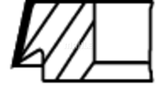 681 00106 - ПОРШНЕВЫЕ КОЛЬЦА HYUNDAI I30 1.4 1.6 07-