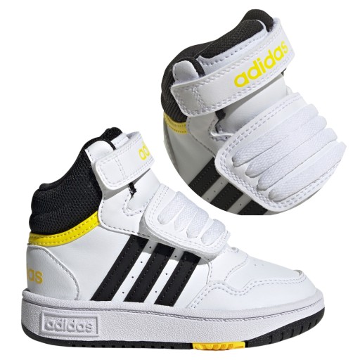 ADIDAS BUTY DZIECIĘCE HOOPS SPORTOWE NA RZEPY r. 22