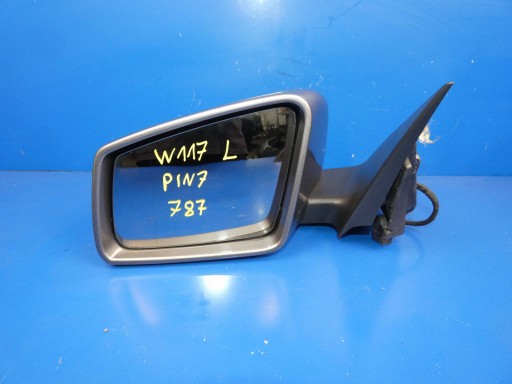 MERCEDES CLA W117 mirror exterior left 7 PIN paint 787
