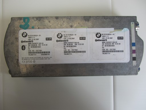 BMW 6 E63 GSM E64 modulo TELEMATIC 9126534 BLUETOOTH centralina 84109126534