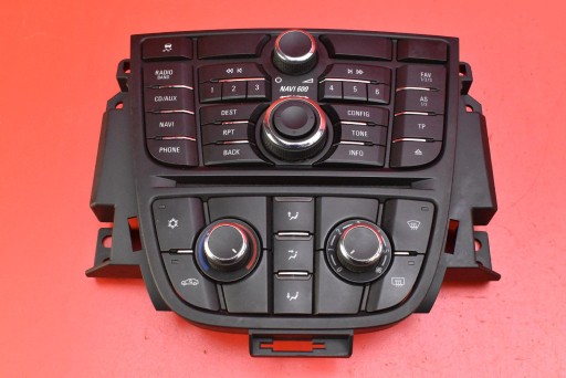 control panel air conditioning devices KLIMY RADIA 13337222 OPEL ASTRA 4 IV J 09-12
