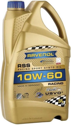 МОТОРНА ОЛИВА RAVENOL RSS RACING SPORT SYNTO 10W60 5л