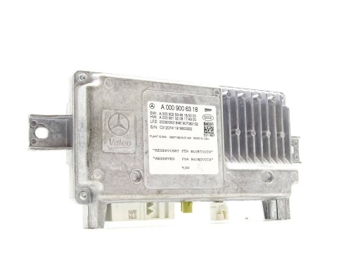 module KAMERY control unit MERCEDES C W205 E W213 A0009006318