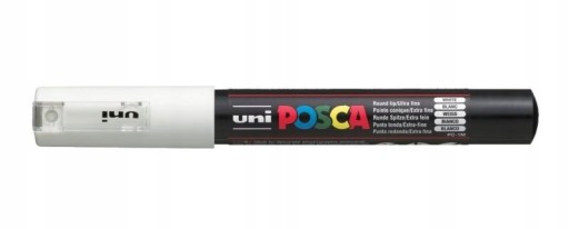 MARKER s farbou UNI POSCA PC-1M BIELA