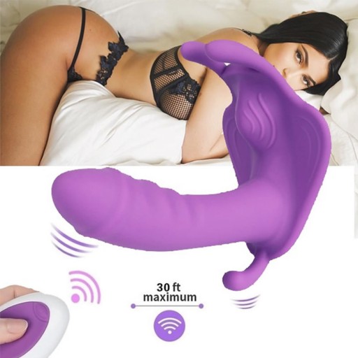 Dildo do noszenia Wibrator Stymulator łechtaczki