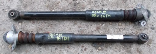 SEAT IBIZA IV 08R 1.6 TDI shock absorbers rear part KOMPLET 6R0513025E