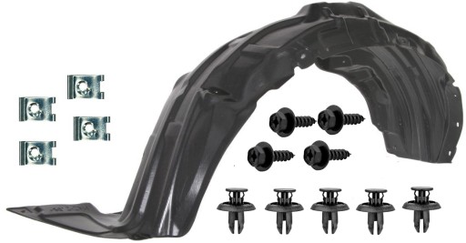 4532FL1T - Кліпси колісних арок Mazda 2 2003-2007 передні ЛІВІ