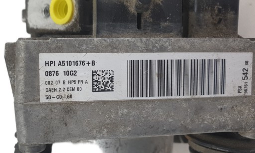 Pompa servosterzo ELEKTROHYDRAULICZNA PEUGEOT 508 2.0 HDI 9676154280
