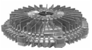 Муфта вентилятора охолодження 49632