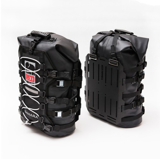 Сідельні сумки для мотоциклів 2X 40L RED MAMUT SAHARA