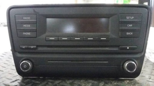 RADIO 5E0035875 SKODA OCTAVIA III