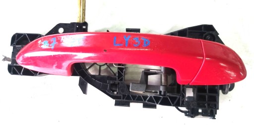 VW PASSAT B7 12R зовнішня ручка дверей права задня LY3D