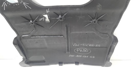 Volkswagen T-CROSS cover lower 2Q0825236G ubytek, (PL30)