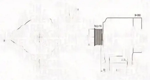Генератор 063731824010 магнети марелли ниссан