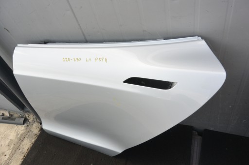 TÜR HECK LINKS TESLA MODEL S 12-16 SILBERNE