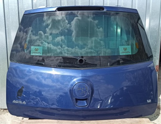 ЗАДНИЙ КАПОТ OPEL OPEL AGILA B 08-14 ORI ZCHD КРАСКА
