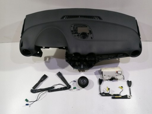 OPEL ADAM ДОСКА КОНСОЛЬ ПОДУШКА БЕЗОПАСНОСТИ НАТЯЖИТЕЛИ