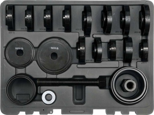 СЪЕМНИК ПОДШИПНИКОВ ПЕРЕДНЕЙ СТУПИЦЫ КОМПЛЕКТ. 21 ШТ YATO