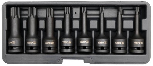 НАБІР УДАРНИХ КЛЮЧІВ TORX YT-1065