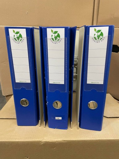 Біндер Idest А4 75мм синій