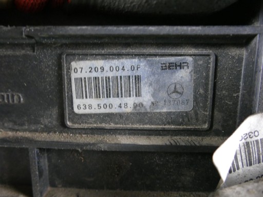 MERCEDES VITO W638 2.2 CDI ventilátor chladiče