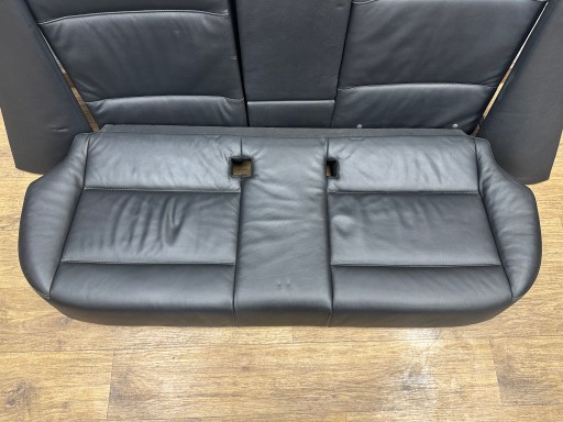 BMW X3 F25 GRZANA Sitz heck hinten schwarze Leder OPARCIE Seiten SIEDZISKO