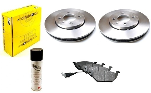 Диски колодки SEAT Mii SKODA CITIGO VW Up спереду