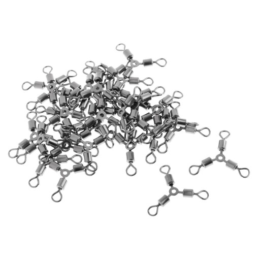 30 шт. Рибальські вертлюги Solid Rig Connector