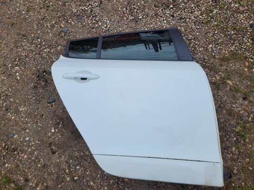 door rear. rear part right RENAULT MEGANE III 3 HB ZWYKLY BIALY