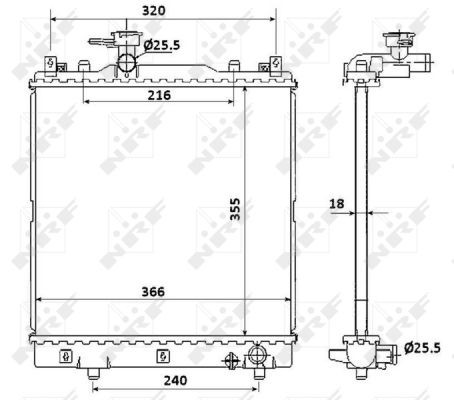 58353 - ОХЛАДИТЕЛЬ ВОДЫ