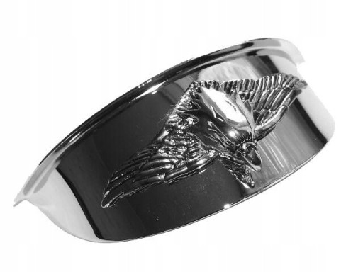 ХРОМИРОВАННЫЙ ДЕКОРАТИВНЫЙ ОРНАМЕНТ ДЛЯ 4,5-ДЮЙМОВОГО КОЗЫРЬКА